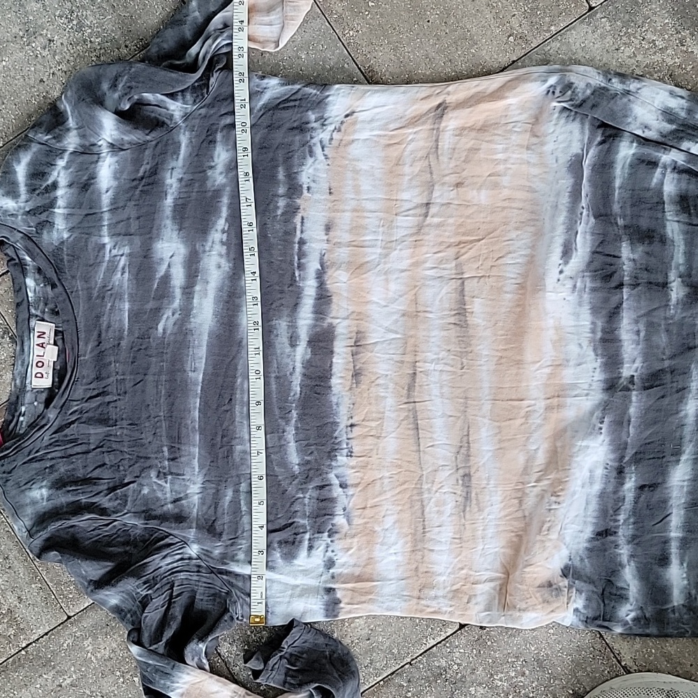 Dolan Anthropologie Trina Tie-Dye Midi T-shirt Dress Sz L Lined - Picture 9 of 11